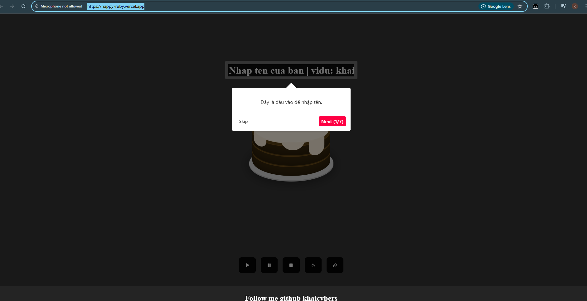 Source chúc mừng sinh nhật